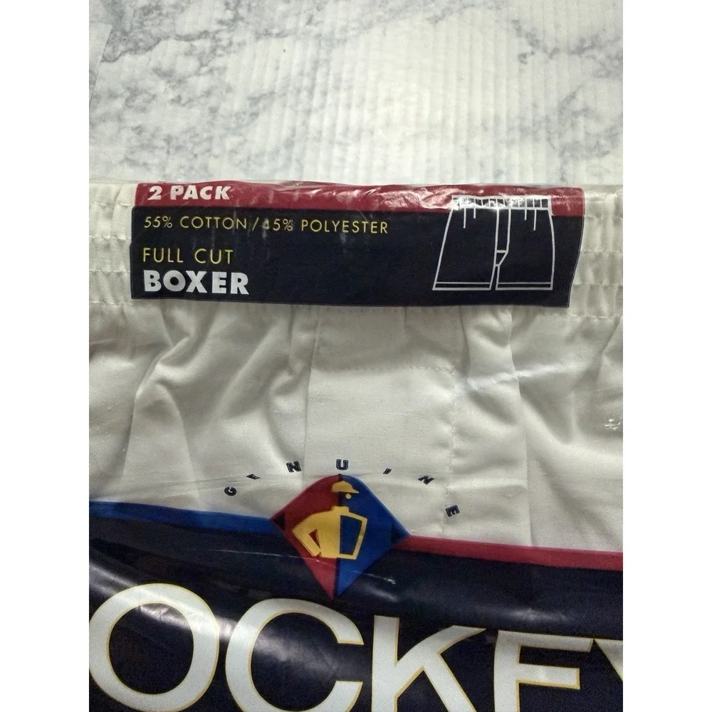 New Jockey Classic Full Cut Mens Boxer Underwear 2 Pair Size 40 Vintage 1994 90s